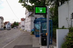 Digitale Fahrgastanzeiger in Pfullingen