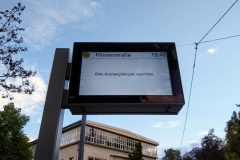 Digitale Fahrgastanzeiger in Pfullingen