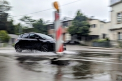 Hochwasser Echaz Pfullingen 3.6.24
