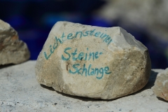 Lichtenstein Steineschlange