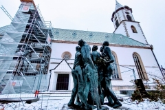 Marktplatz Pfullingen 15.02.2021
